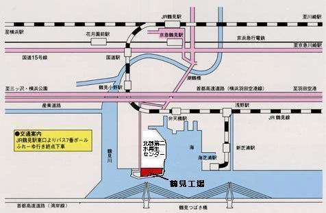 鹤见工厂指南图