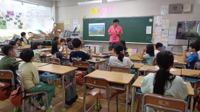 横浜グリーンエクスポの授業の様子の写真