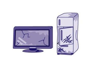 廃家電のイメージイラスト