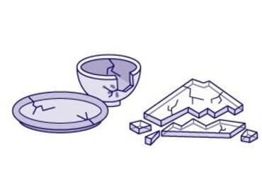 不燃性ごみのイメージイラスト