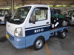 軽バキューム車の写真