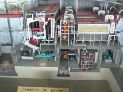 焼却工場の模型