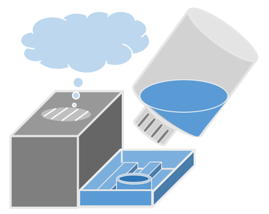 加湿器のイラスト