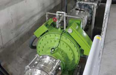 小水力発電設備の画像