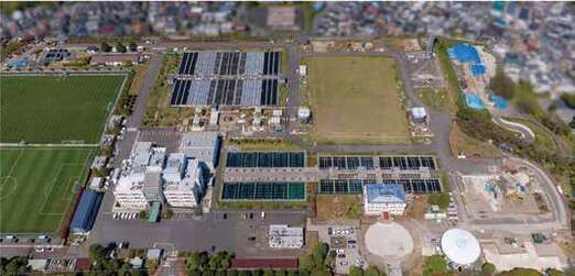 西谷浄水場再整備前の画像