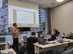 日本での研修受入の様子の画像