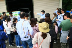 水源林保全の講義の様子