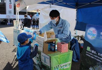 ブース運営の様子の写真