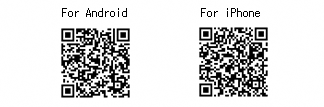 QR code of the app