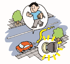 正在驾驶汽车之时