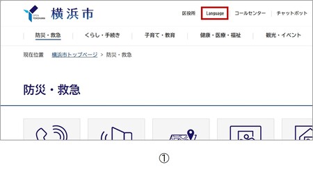 パソコンでの操作方法①
