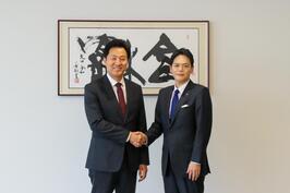 韓国・ソウル市長と面会しました
