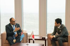 Gặp gỡ Đại sứ Cộng hòa Fiji tại Nhật Bản