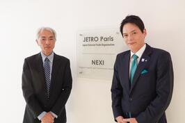 ジェトロ（独立行政法人日本貿易振興機構）パリ事務所長と面会しました