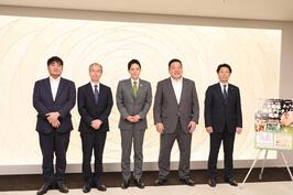 日本相撲協会の枝川親方や関係者の皆さまと面会しました
