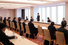 連合神奈川、横浜地域連合に対する「令和6年度 横浜市予算案説明会」でご挨拶をしました