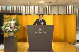 神奈川県の社会保険労務士会、社会保険労務士政治連盟の「令和7年度 通常総会・定期大会」の懇親会でご挨