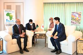 「第9回 アフリカ開発会議（TICAD9）」参加のために来訪されたリビア国代表団の皆さまと面会しまし