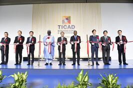 「TICAD Business Expo & Conference（TBEC）」開会式に出席し、会場