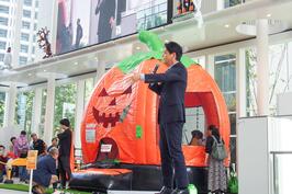 「わくわく！こどもハロウィン in 横浜北仲フェス」を視察しました