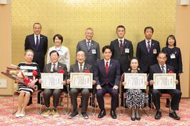 「退任区連合町内会長感謝状贈呈式」を執り行いました