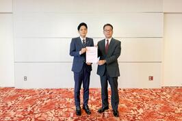 連合神奈川、横浜地域連合に「2026年度に向けた政策・制度要求と提言」に対する横浜市の回答書を手交し