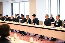 「世界トライアスロンシリーズ横浜大会組織委員会総会」でご挨拶をしました