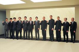 「第98回 選抜高等学校野球大会」に出場する横浜高等学校野球部の皆さまと面会しました
