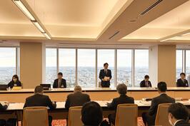 連合神奈川、横浜地域連合に対する「令和8年度 横浜市予算案説明会」でご挨拶をしました