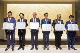 中学校給食の調理・配送事業者（全5社）と災害協定を締結しました