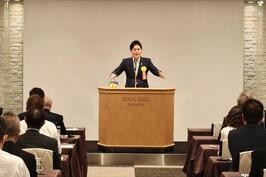 「GREEN×EXPO2027開催支援各種団体連絡会」でご挨拶をしました