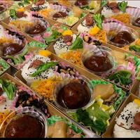 地元野菜弁当の写真