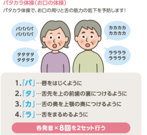 パタカラ体操の画像