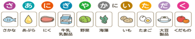 さあにぎやかにいただく