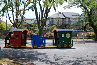 Playground equipment for infants at Gotani Park