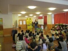 保育園での出前講座の写真