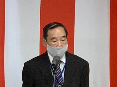 Presidente Kimura da associação de Kamoi Bairro Associação