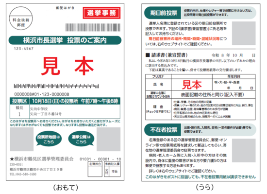 投票のご案内のイメージ画像です