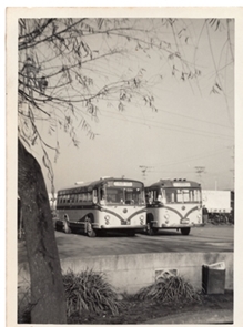 中山駅のバス停1968