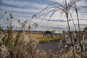 三保配水池の秋