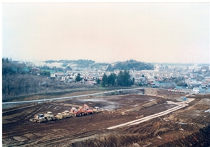 緑の失われる風景
