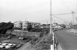 現在の里山ガーデン東入口付近