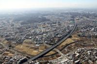 Ảnh chụp từ trên không của Thị trấn Tokaichiba