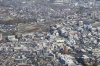 中山駅周辺の航空写真