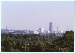 1714_002_Nhìn về phía Shin-Yokohama từ Công viên Shiki-no-Mori