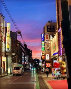 P2021_010_閉店時間の夕焼け空