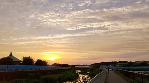 P2021_024_2021年夏至の夕日