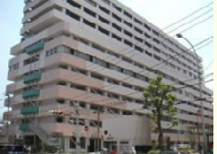 Đây là hình ảnh bên ngoài của Trung tâm Chăm sóc Khu vực Urafune của Thành phố Yokohama.