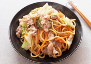 具沢山の焼きそば