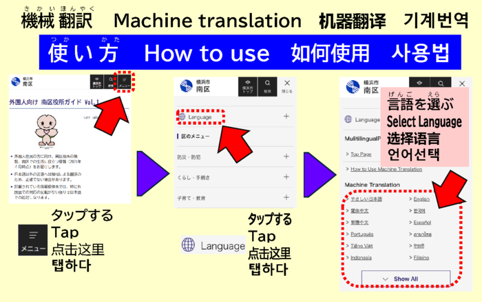 機械翻訳 使い方